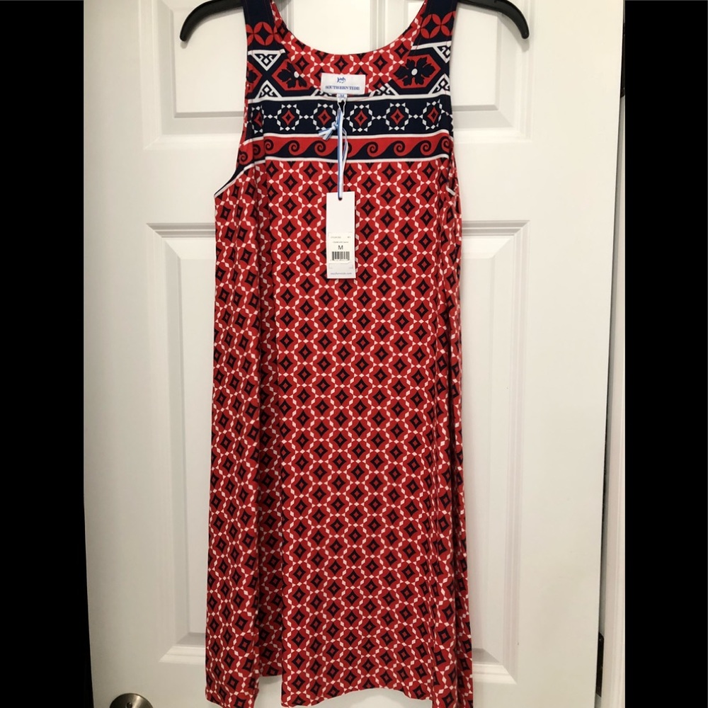Southern Tide printed dress size M